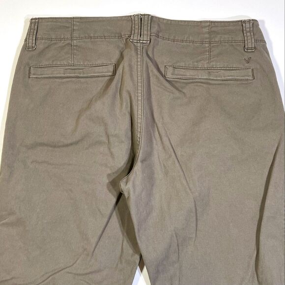 JMS Plus Size Straight Tan Jeans 24WS Stretch 27" Inseam - Picture 9 of 10